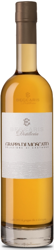 Grappa Moscato invecchiata castagno